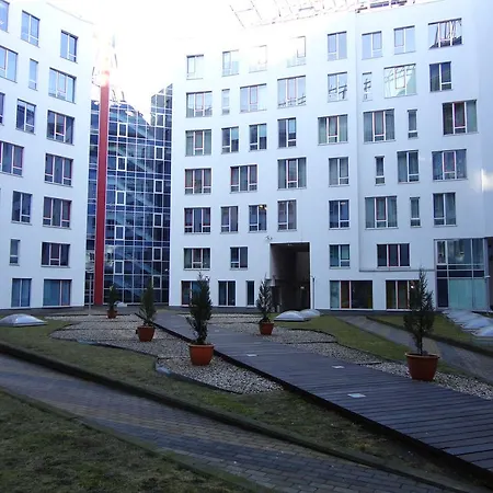 Old New Building With Parking